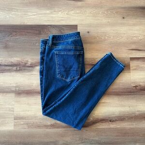 American Eagle Outfitters Women's Skinny Jeans - Dark Blue